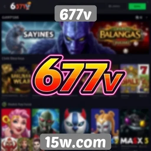Visão geral das categorias de jogos disponíveis no 677v